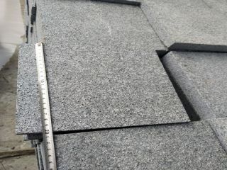 G654 Flamed Surface Finishing Grey Granite for Outdoors