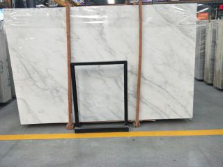 China White Marble With Grey Veins
