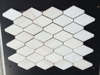 Bianco Dolomiti Marble Mosaic