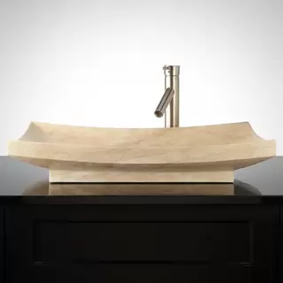 Travertine sink,Travertine basin