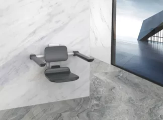TUV Certified Wall Mounted Folding Shower Seat: Space-Saving & Practical Bathroom Essential