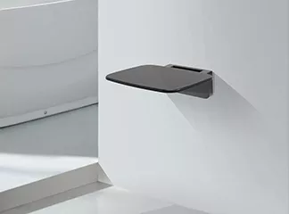 Enjoy your bath with a wall-mounted shower seat