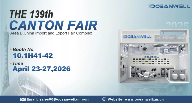Oceanwell Sanitary Ware | Exhibition Preview for the 139th Canton Fair