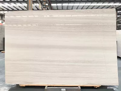Wooden White Marble