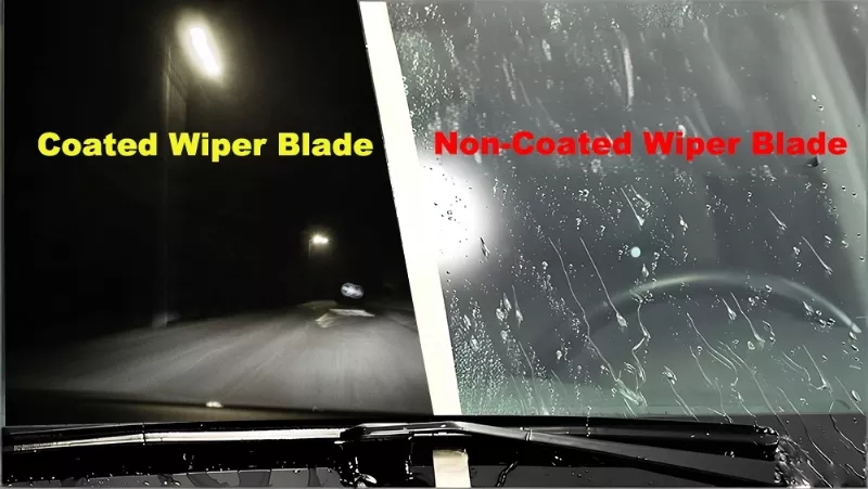 coated vs non-coated wiper blade performance comparison