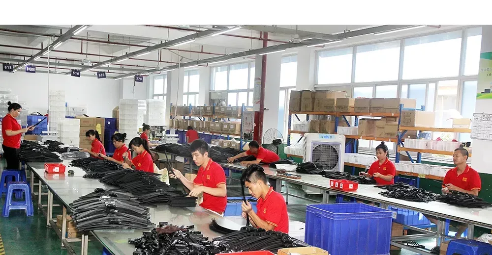 wiper blade factory production line oem packaging wholesale supplier manufacturing process