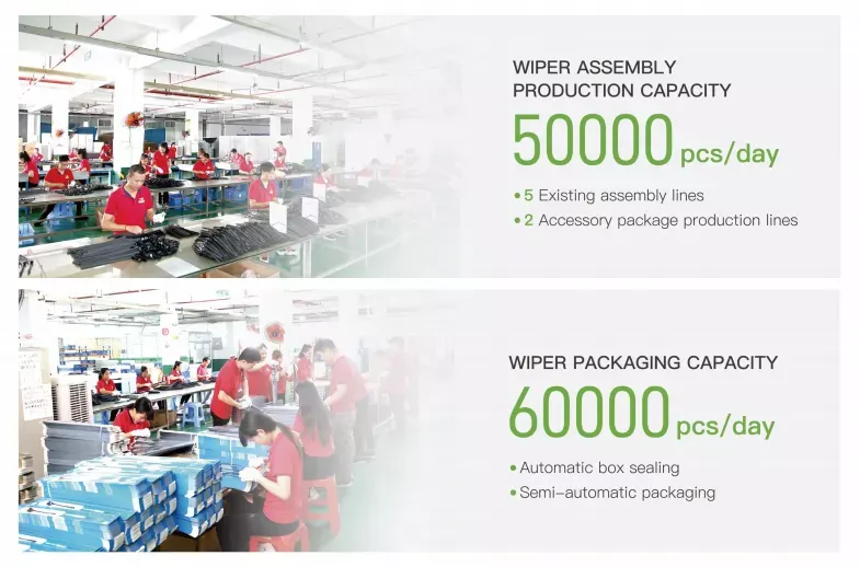BAOYI custom branded packaging and OEM production line for RE107 Citroen C4 Cactus rear wiper blade for wholesale suppliers