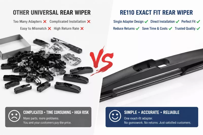 EXACT FIT REAR WIPER