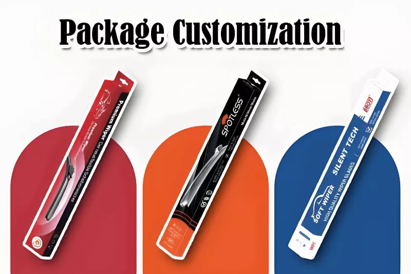 Private Label Rear Wiper Blade Packaging for E-commerce