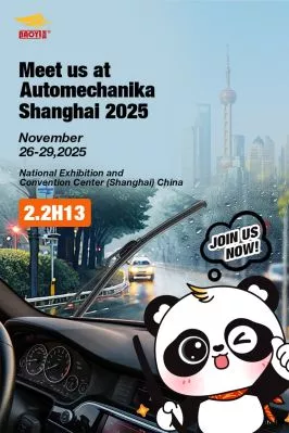 BAOYI Wipers Invites You to Explore Our Manufacturing Expertise at Automechanika Shanghai 2025
