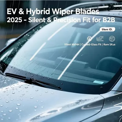 EV Hybrid Wiper Blades 2025 Silent Performance Curved Glass Fit High Margin Rare SKUs for B2B Buyers