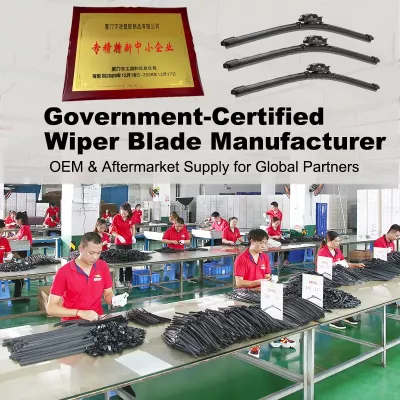 Government-Certified Wiper Blade Manufacturer for OEM & Aftermarket Supply