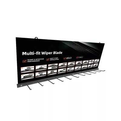 Wall Mounted Wiper Blade Display Rack Supplier | Space-Saving OEM Solution