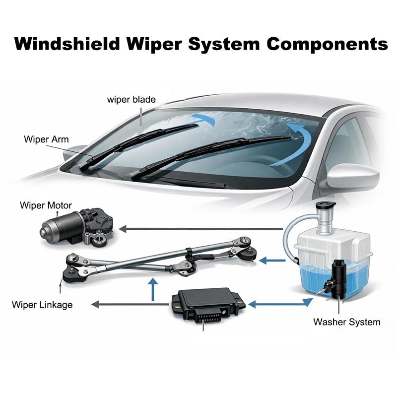 Windshield Wiper System Components Guide for Auto Parts Distributors & Wholesale Buyers