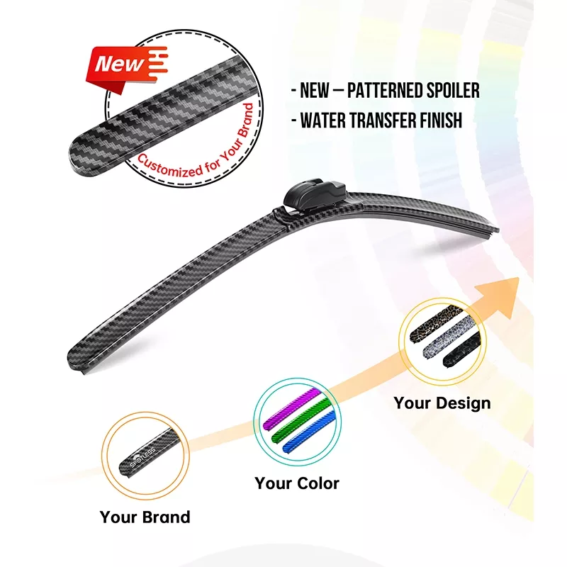 Custom Wiper Blades with Water Transfer Printing | OEM & Private Label Supplier