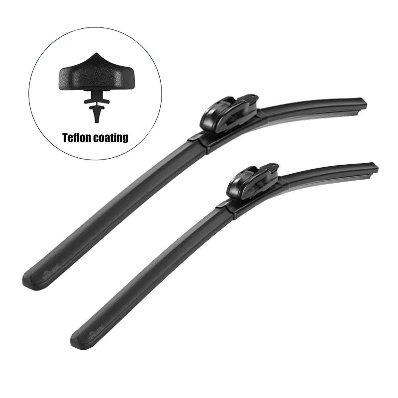 PTFE coated wiper blade close-up smooth wiping performance