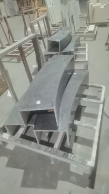 Curved counter top