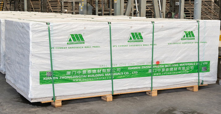 Upgrade Xiamen zhongjingtai Building Materials Big Board Transportation Packaging is New