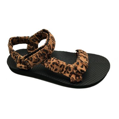 Leopard print Woman`s sandals