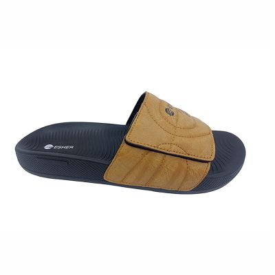 Stylish and comfortable adult PU outdoor slippers slides ES1324011