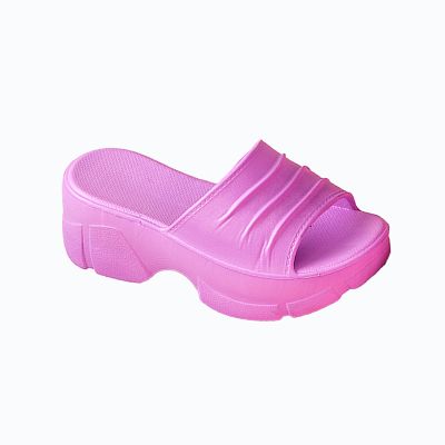 Women Stylish High Rebound EVA Slippers with Cushioned Sole ES722414