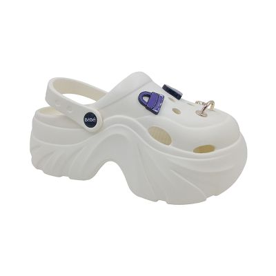 Women Stylish High Platform EVA Slides with Thick Sole ES8224014