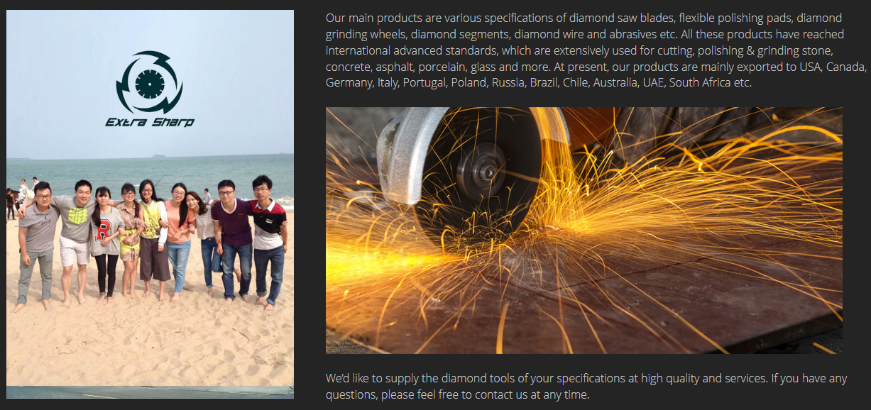 Murat‘s diamond tools industry related website