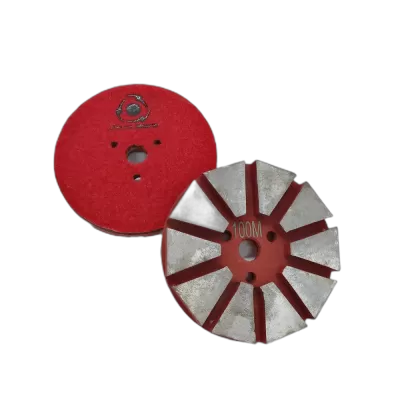 3INCH Velcro Backer Diamond Grinding Disc with 10S