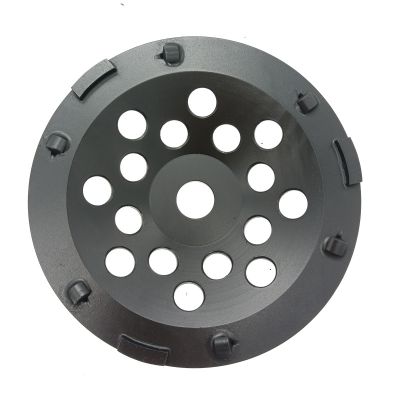 6 PCS 1 4 Round Epoxy Removal PCD 7inch Cup Wheel