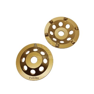6 PCS 1 2 Round Epoxy Removal PCD 5inch Cup Wheel