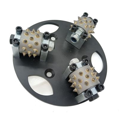 240mm Bush Hammer Plate Fit Husqvarna Grinder