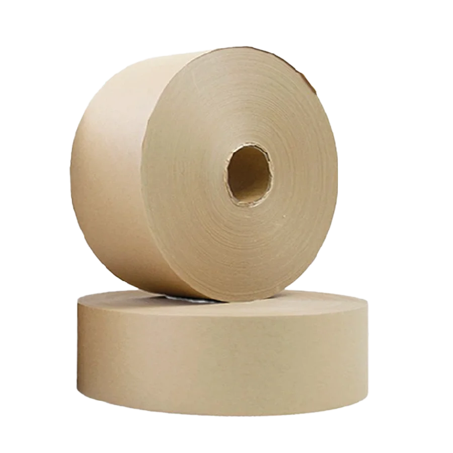 Wet strength kraft paper tape