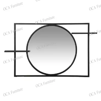 Backlit vanity mirror