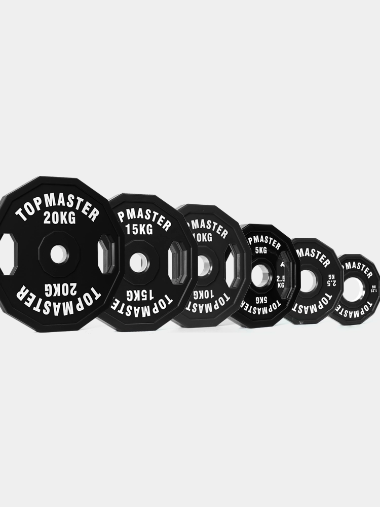 12-SIDED URETHANE GRIP PLATE-1.25-20KG