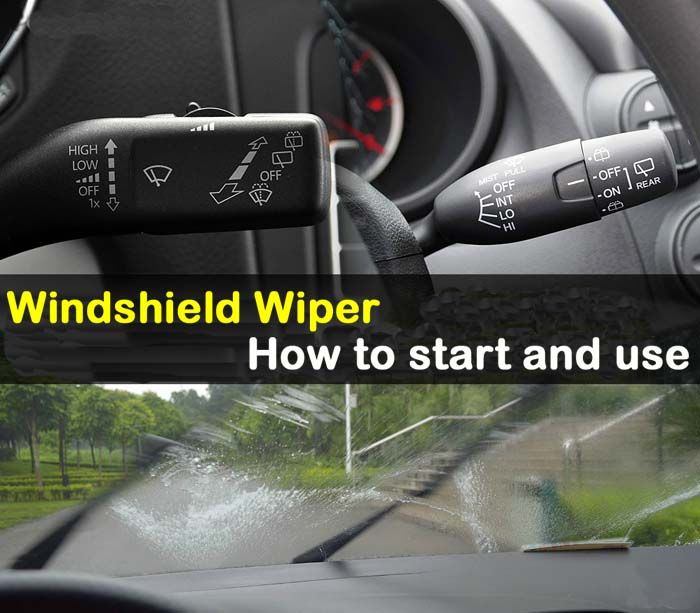 How to use wiper blade for a new driver