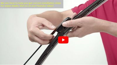 How to install my new wiper blades on my car