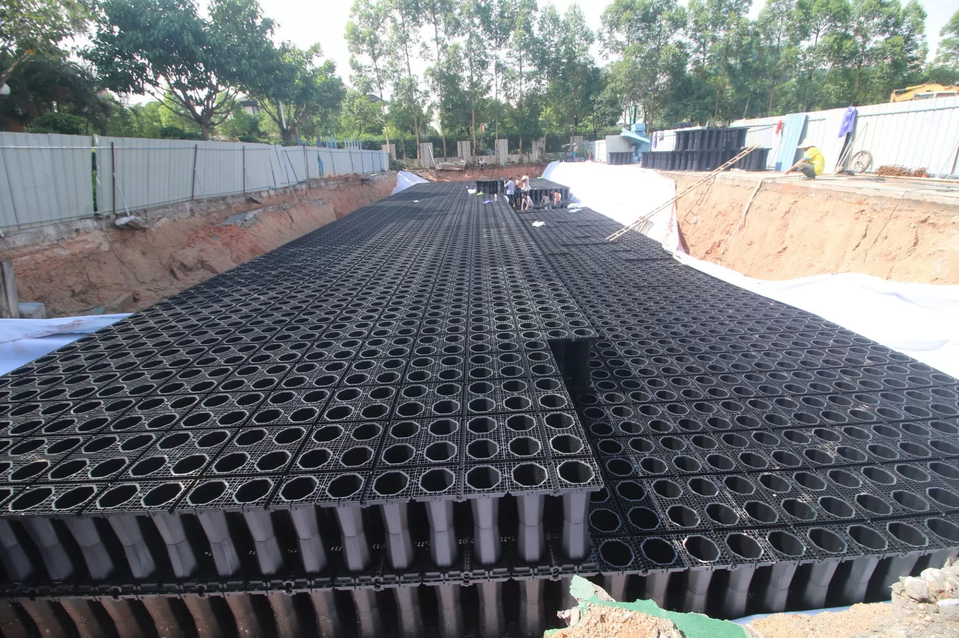 stormwater infiltration legend