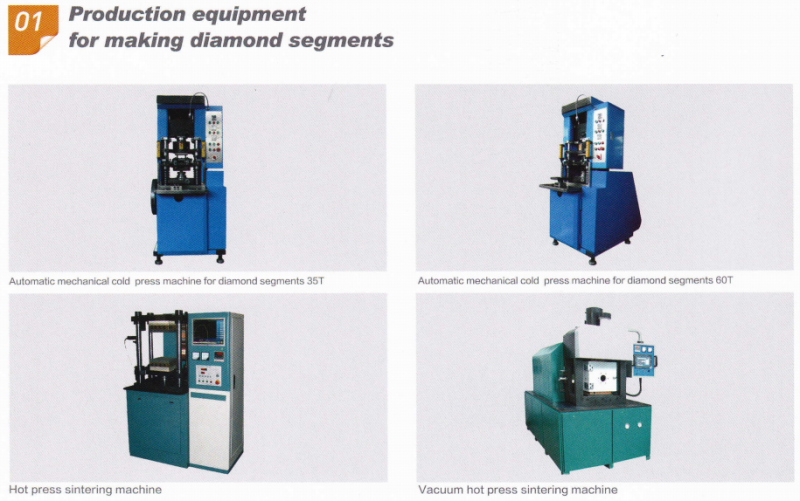 cold press machine sintering machine for making diamond segments