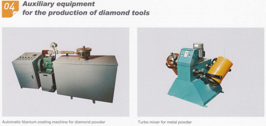 automatic titanium coating machine for diamond powder
