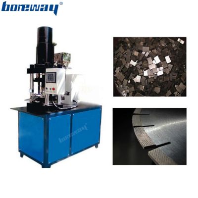 Intelligent hydraulic press machine for making diamond segment