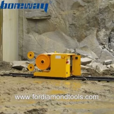 Diamod Wire Saw Machine For Stone Cutting Granite And Marble Quarry Usage